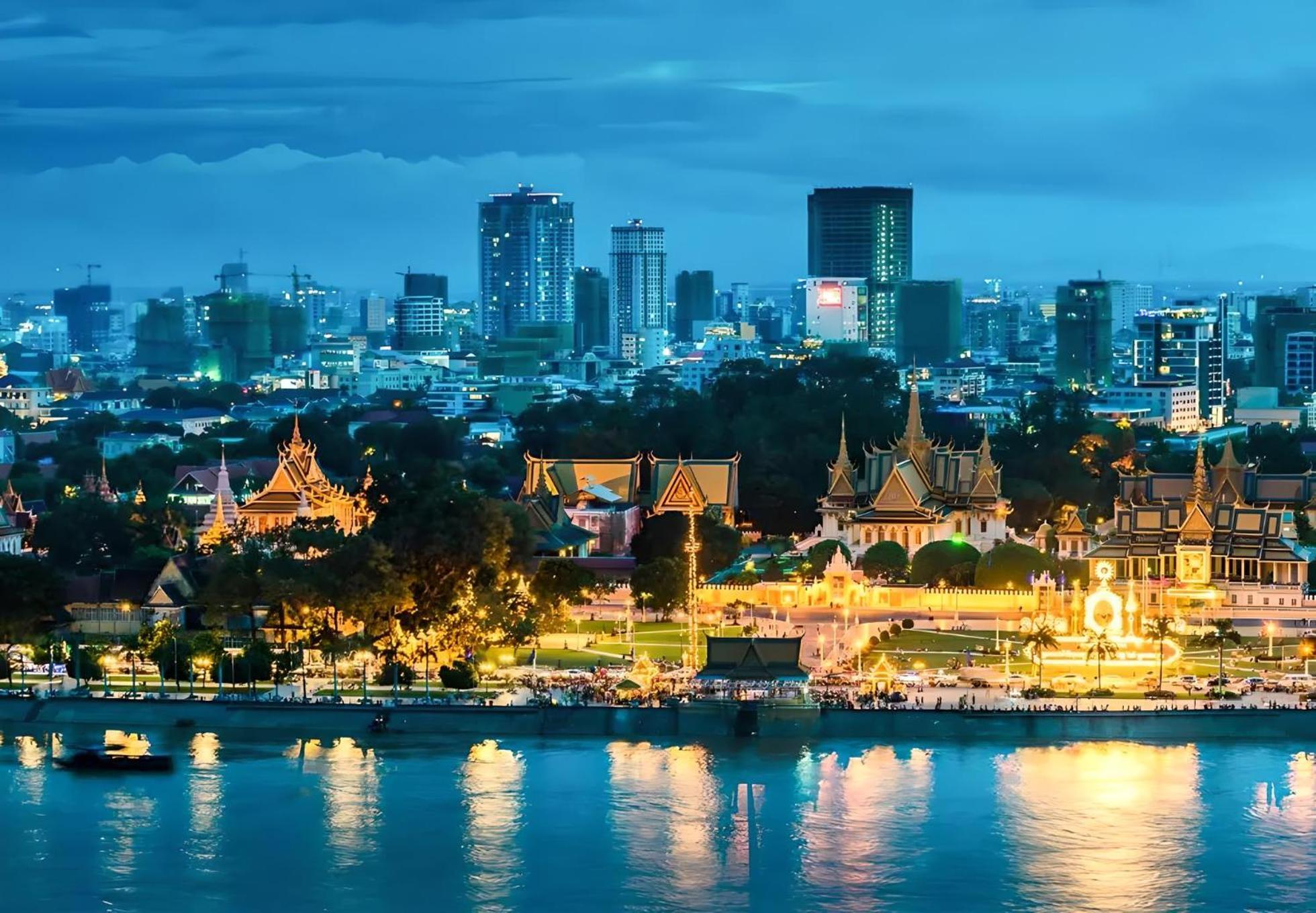 X One Hotel Phnom Penh Exterior foto